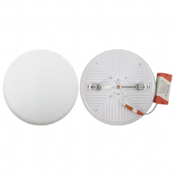 Factory Price Indoor Slim Lamp  Recessed Mounted Frameless Round Ceiling Led Panel Lights
