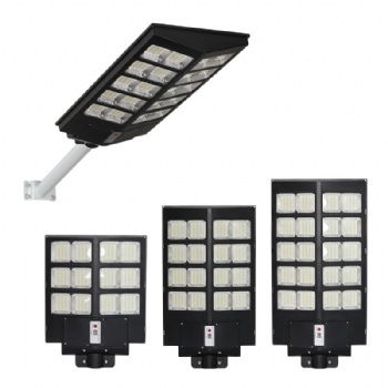 High Lumen Outdoor Motion Sensor Waterproof Solar Lamp Integrated Long Lifespan Street Light